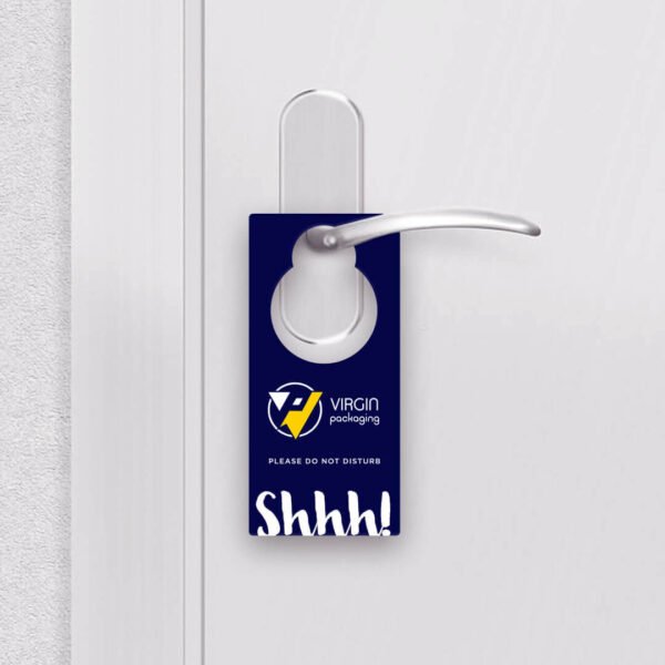 blue door hanger