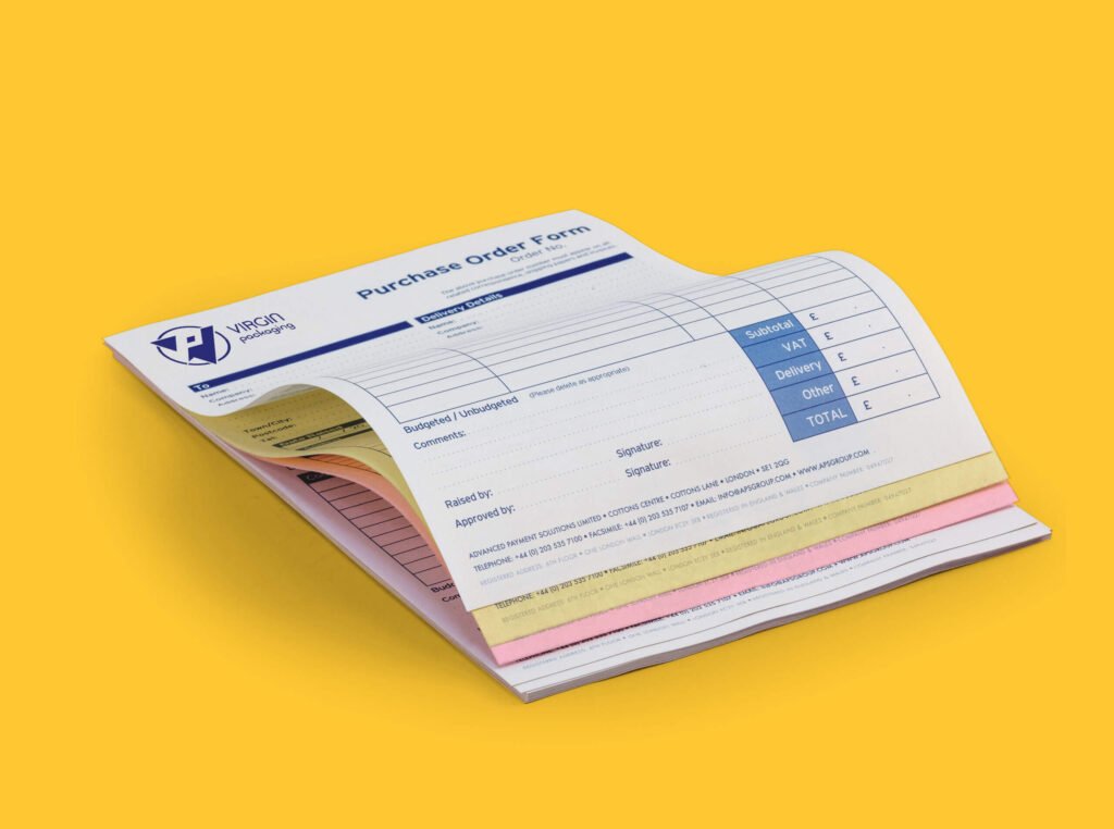 Carbonless Forms