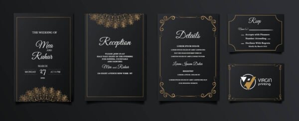 Wedding invitational Printing Cards