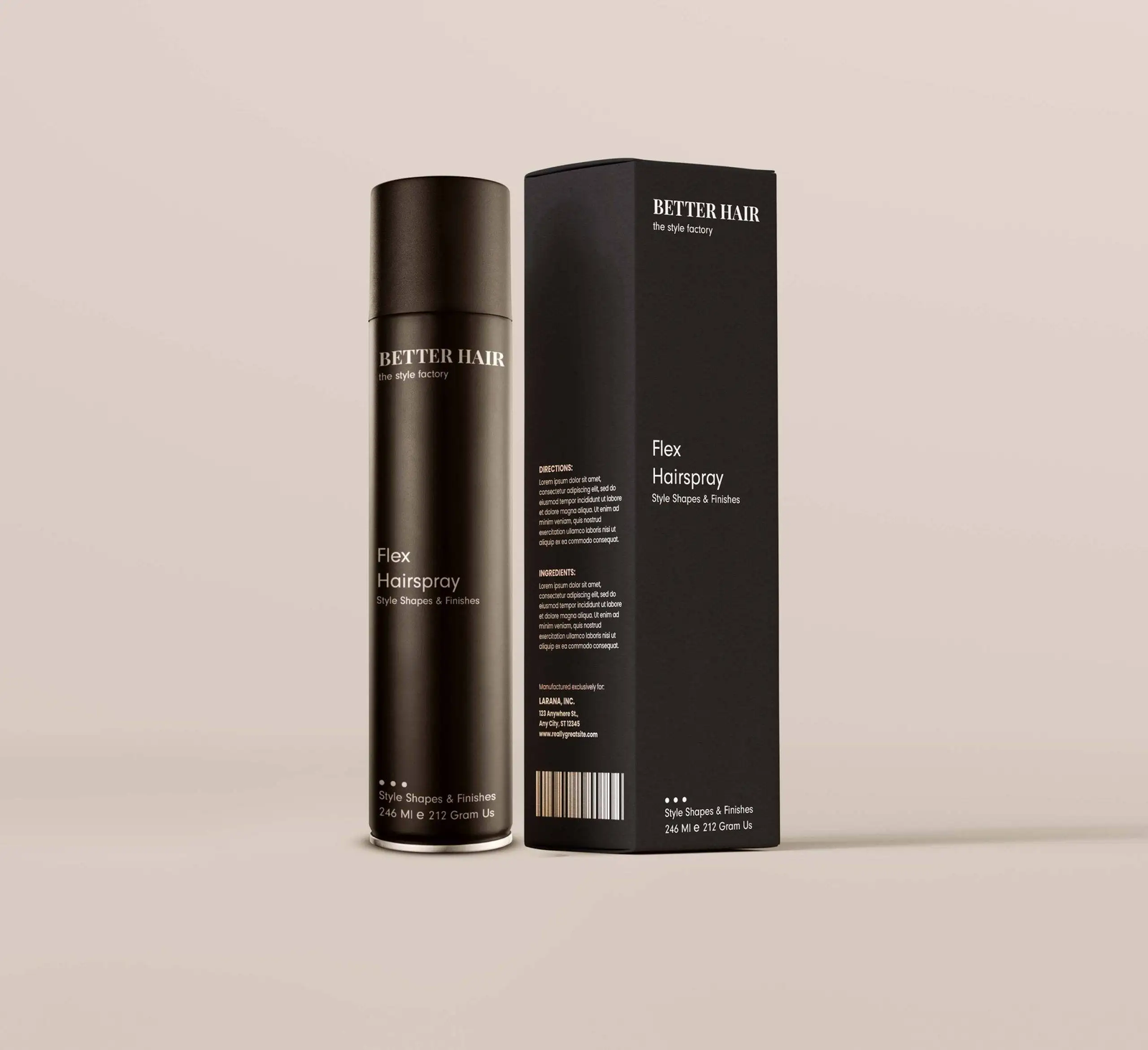 custom hair spray boxes