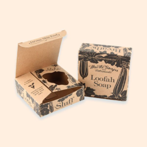 custom kraft soap boxes