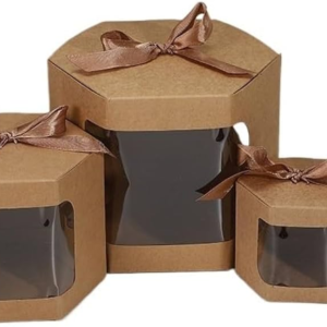 gift boxes with clear window