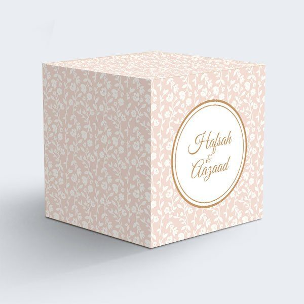 Personalized Favor Boxes