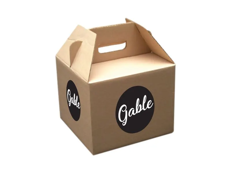 Printed Gable Boxes