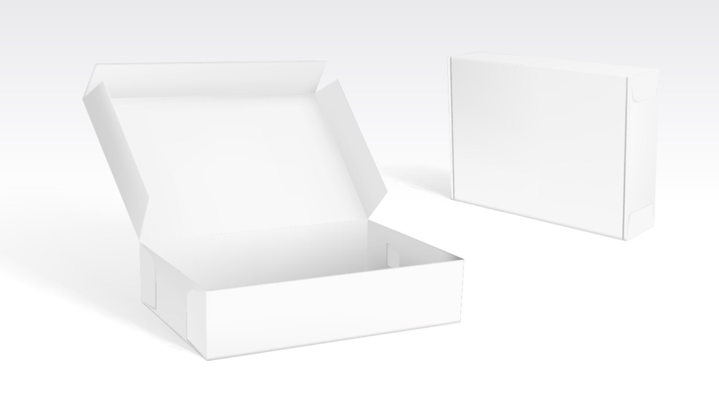 White Folding Boxes