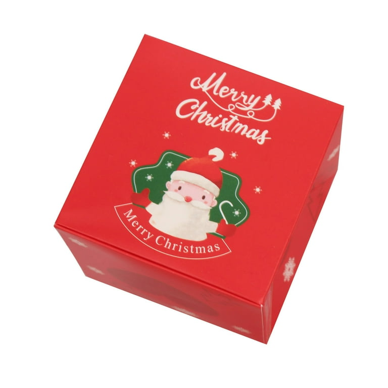 Christmas Square Boxes