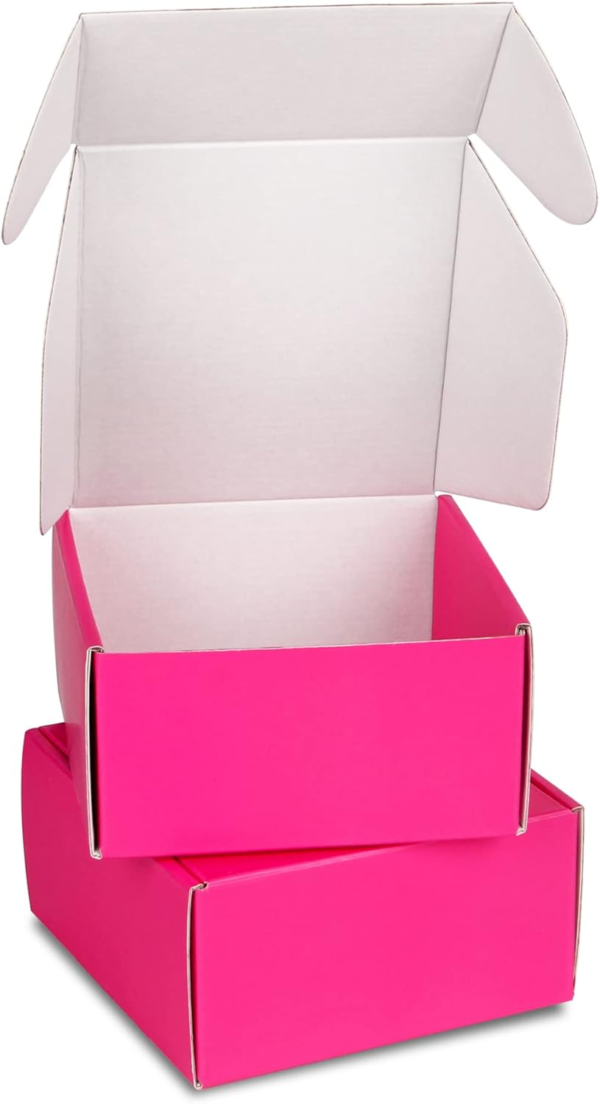 Hot Pink Mailer Boxes