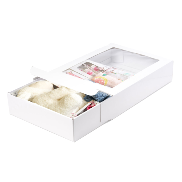 White Boxes for Food Display