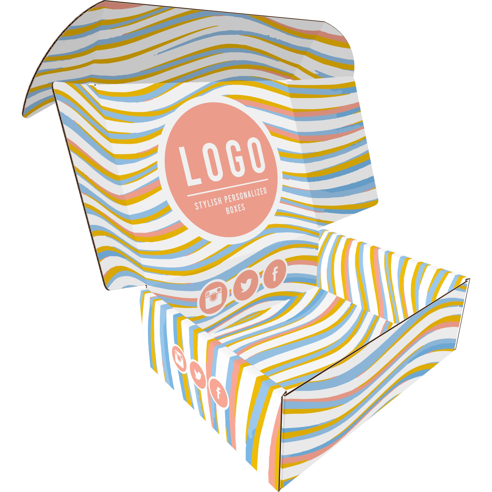 boxes with your own logo