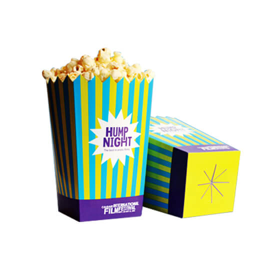 branded popcorn boxes
