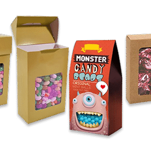 candy boxes with window