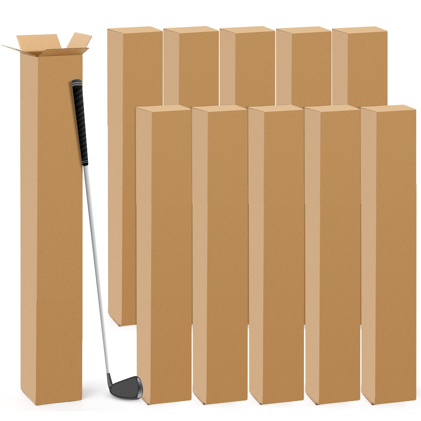 cardboard boxes for shipping golf clubs