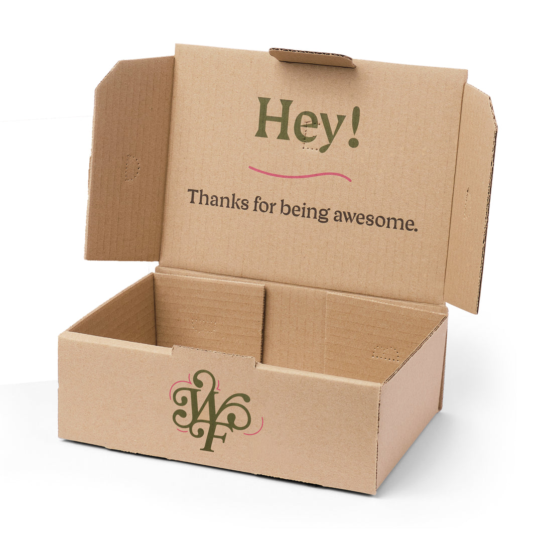 cardboard boxes with logo