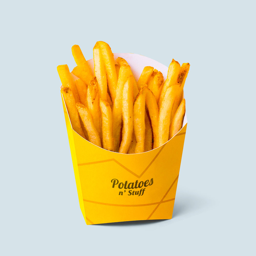 custom fries boxes