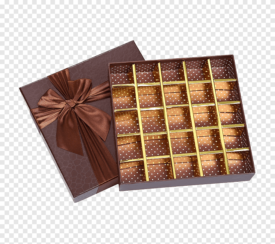 empty candy boxes