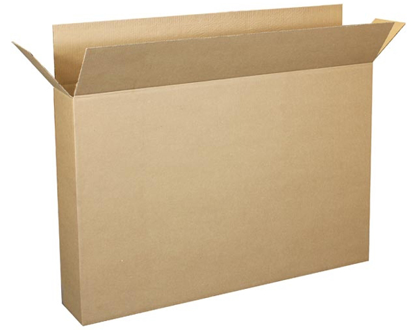 flat screen tv cardboard boxes