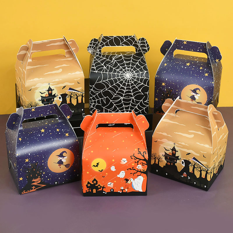 halloween cookie gift boxes