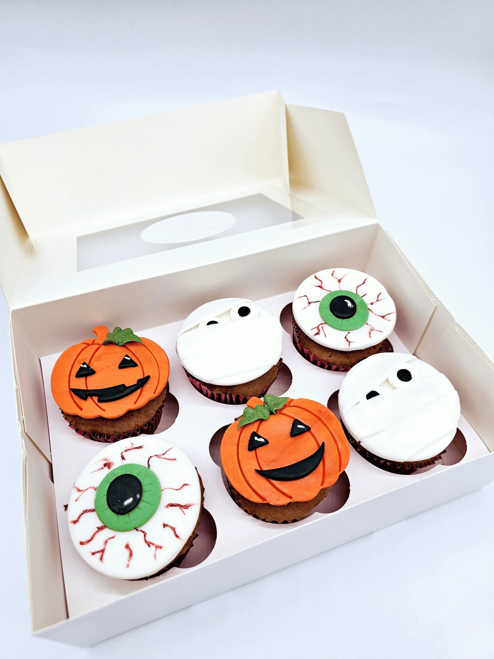 halloween cupcake boxes