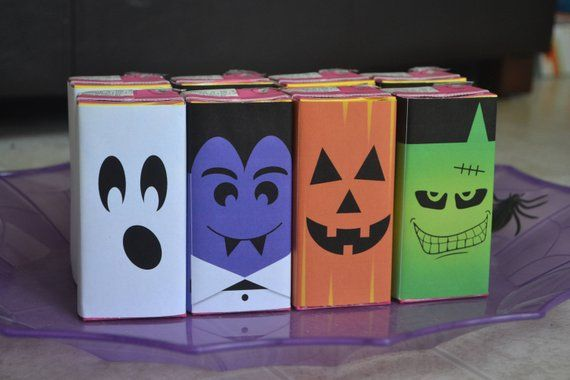 halloween themed juice boxes
