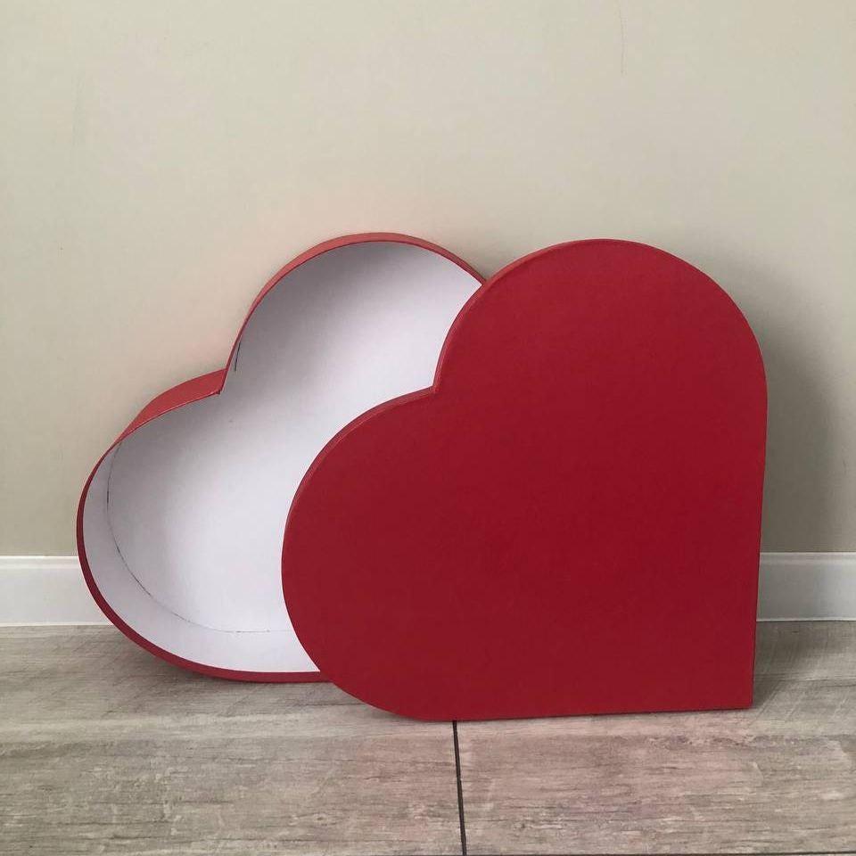 heart shaped boxes for roses