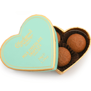 heart shaped truffle boxes