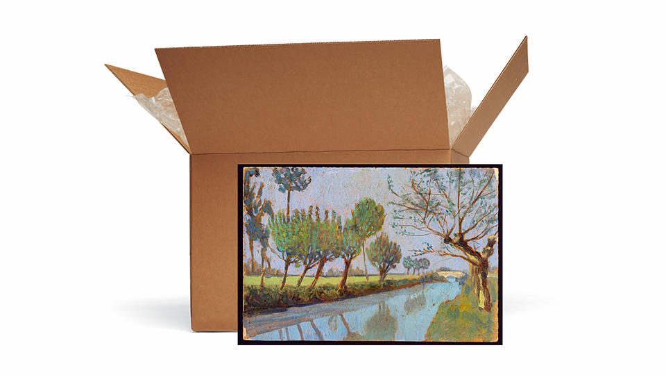 moving boxes for framed artwork
