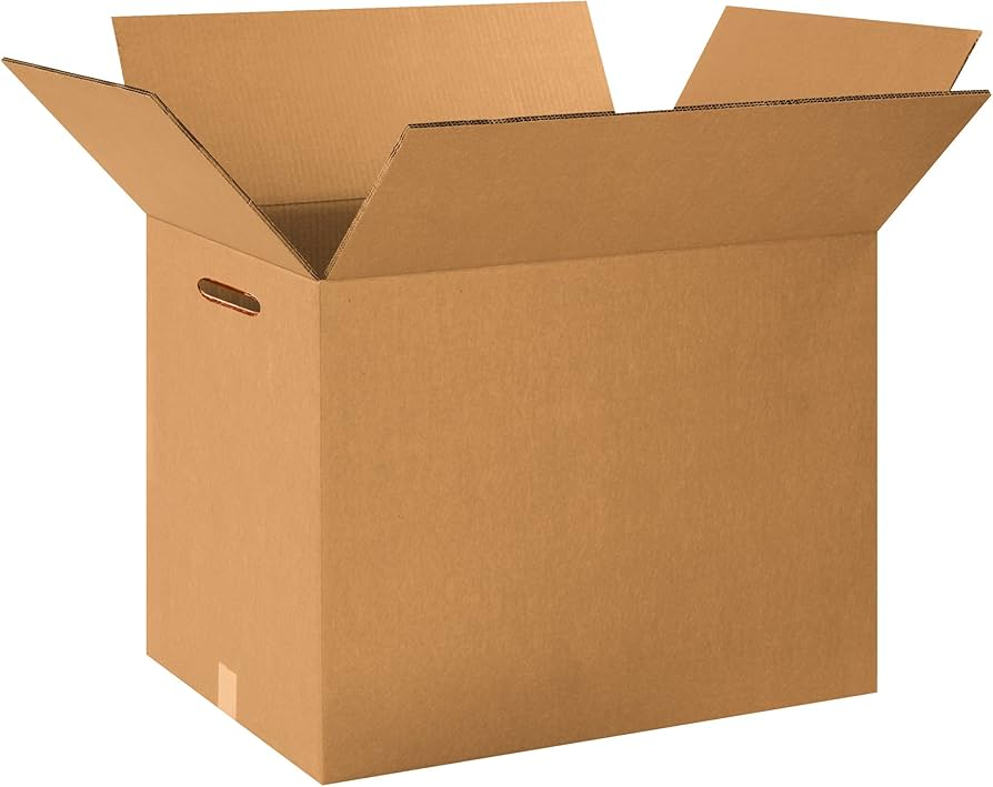 moving boxes with hand holes