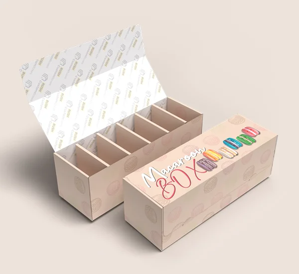 personalized macaron boxes