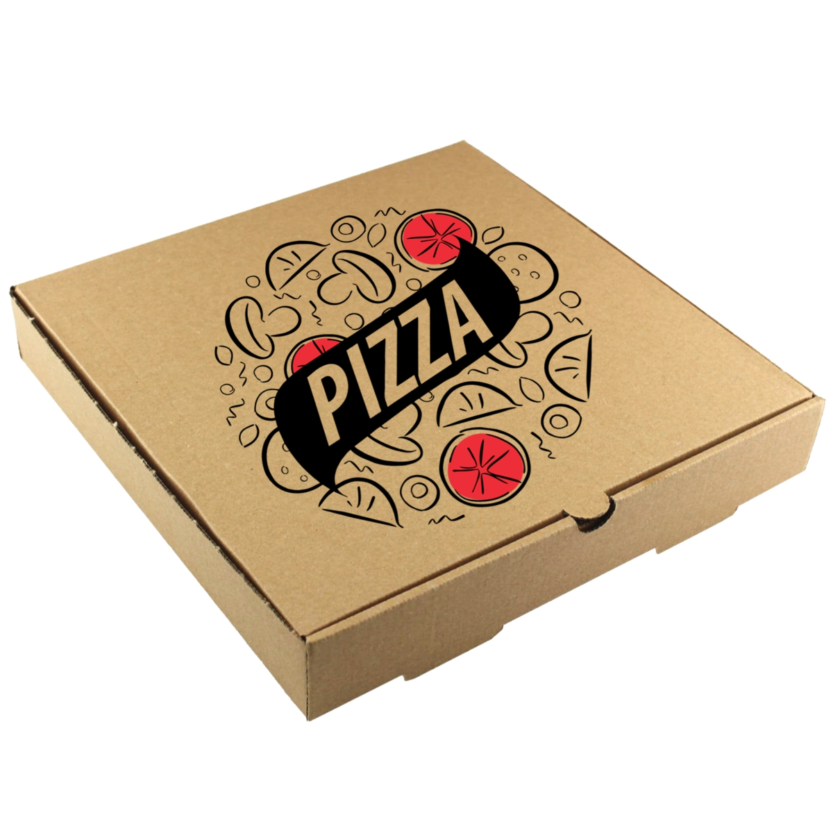 pizza boxes printed