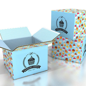 printed boxes with logo
