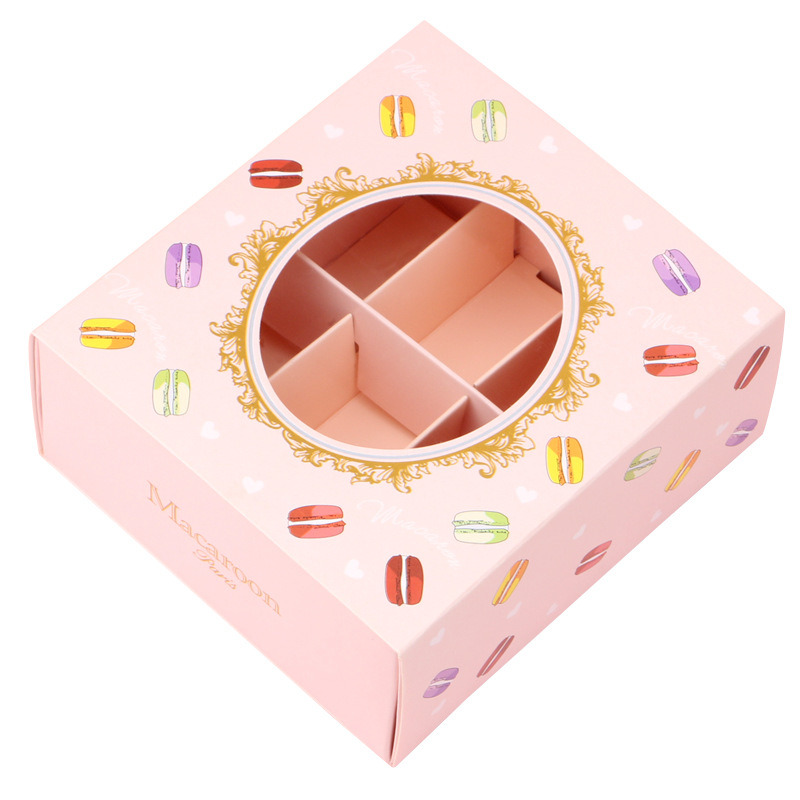 printed macaron boxes