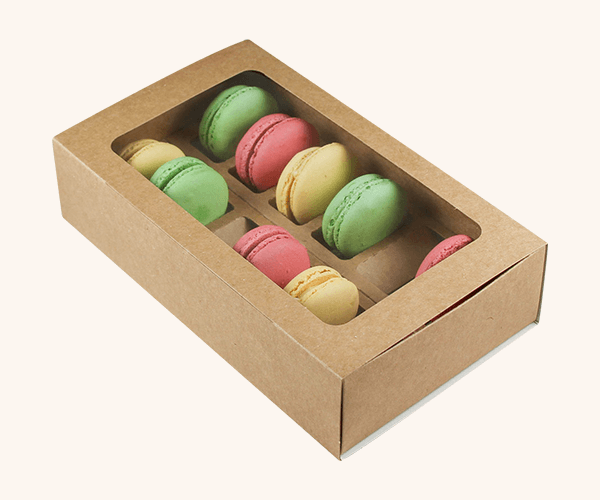 recyclable macaron boxes