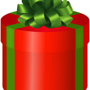 round christmas boxes