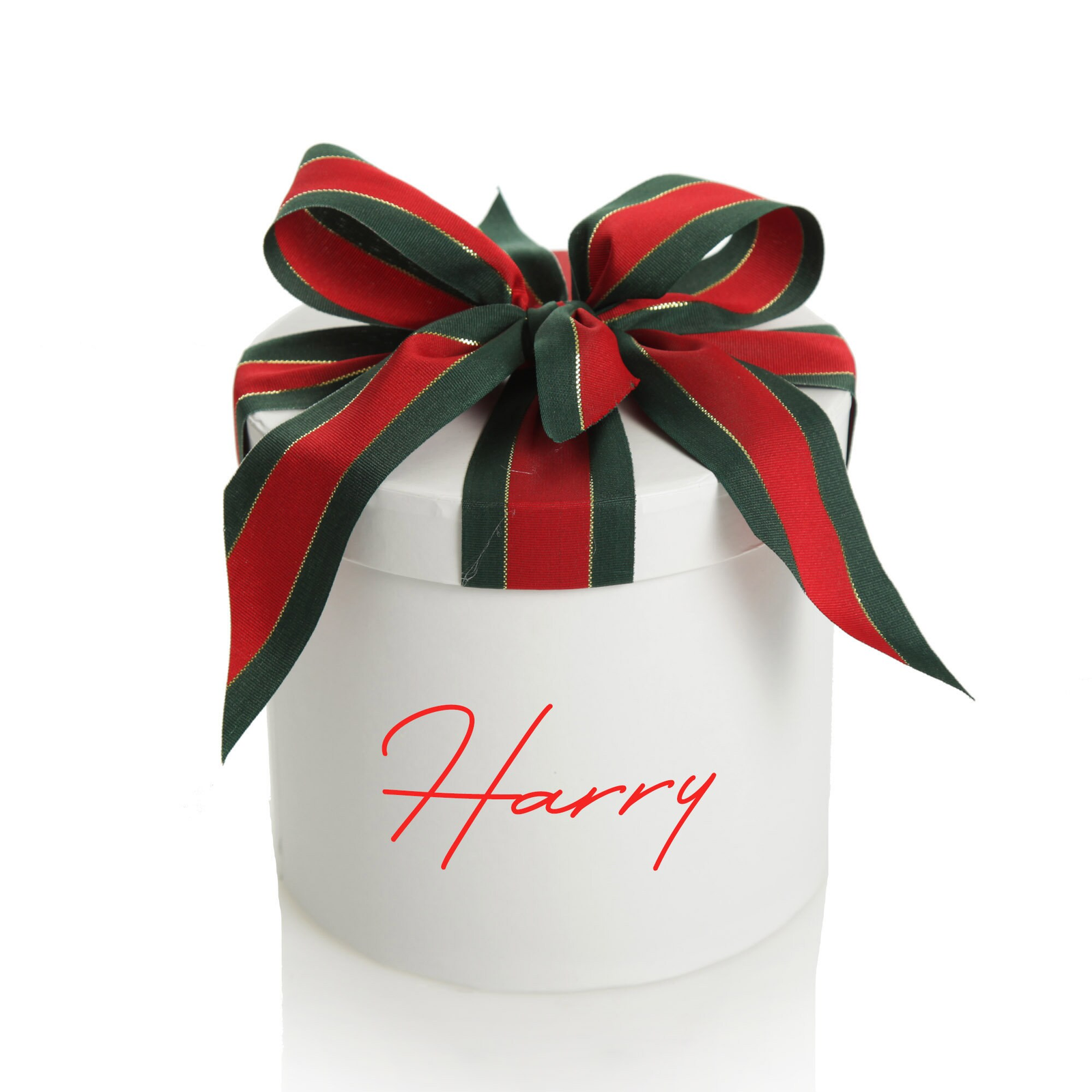 round christmas gift boxes with lids