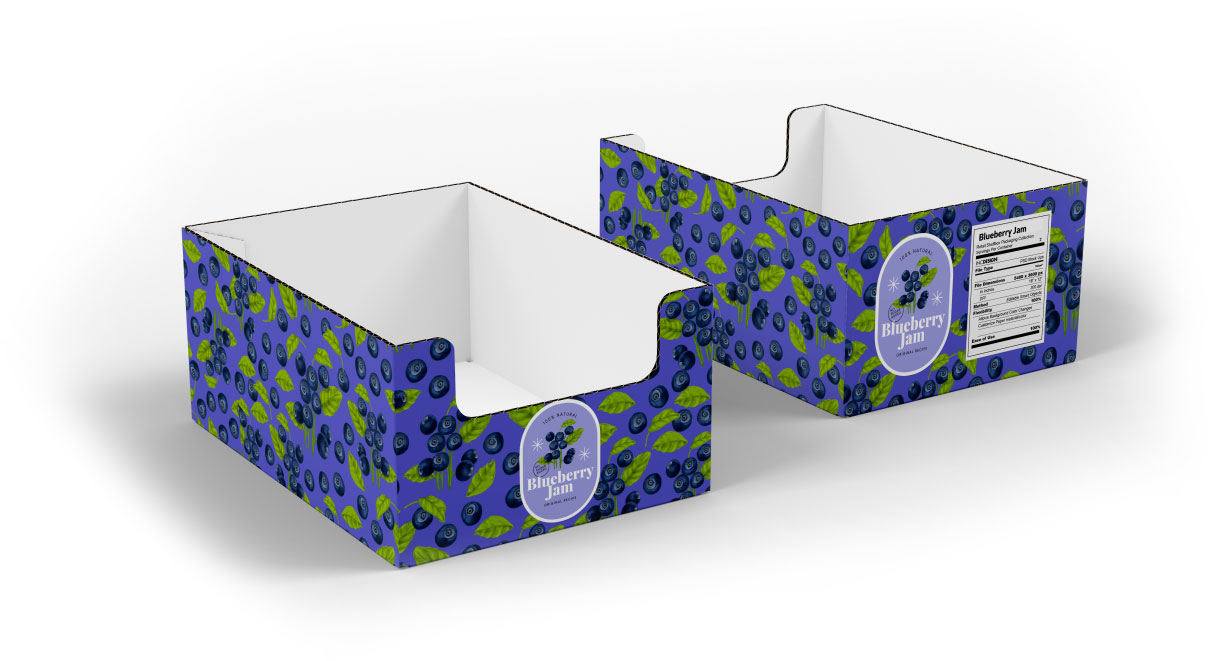 shelf ready display boxes