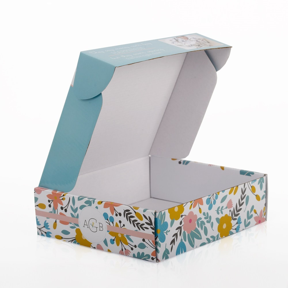 shipping boxes with logo printed
