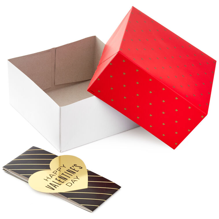 square valentine boxes