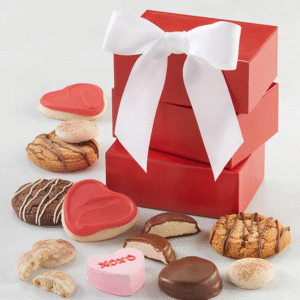 valentine cookie gift boxes