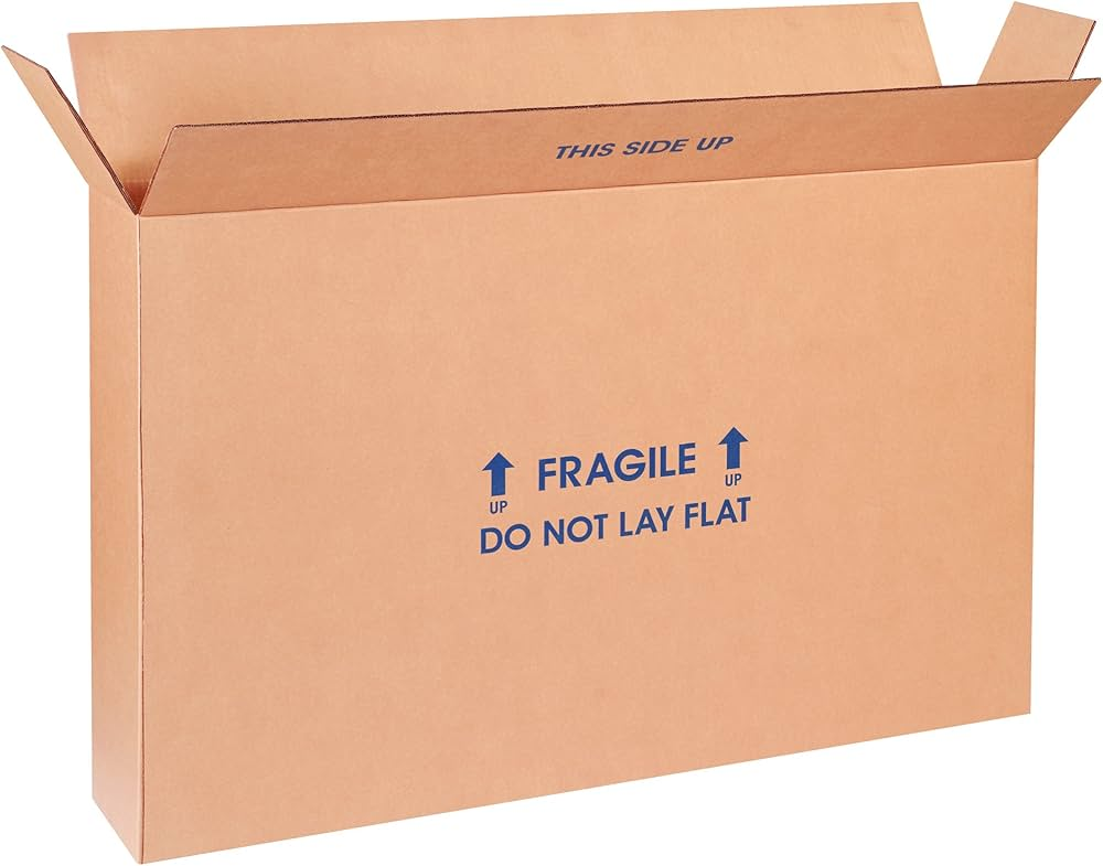 50 inch tv packing box