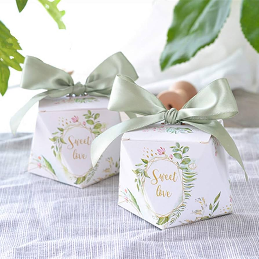 candy shaped favor boxes