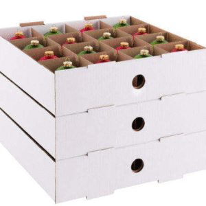 christmas ornament storage boxes with trays