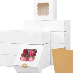 mini pie boxes with window