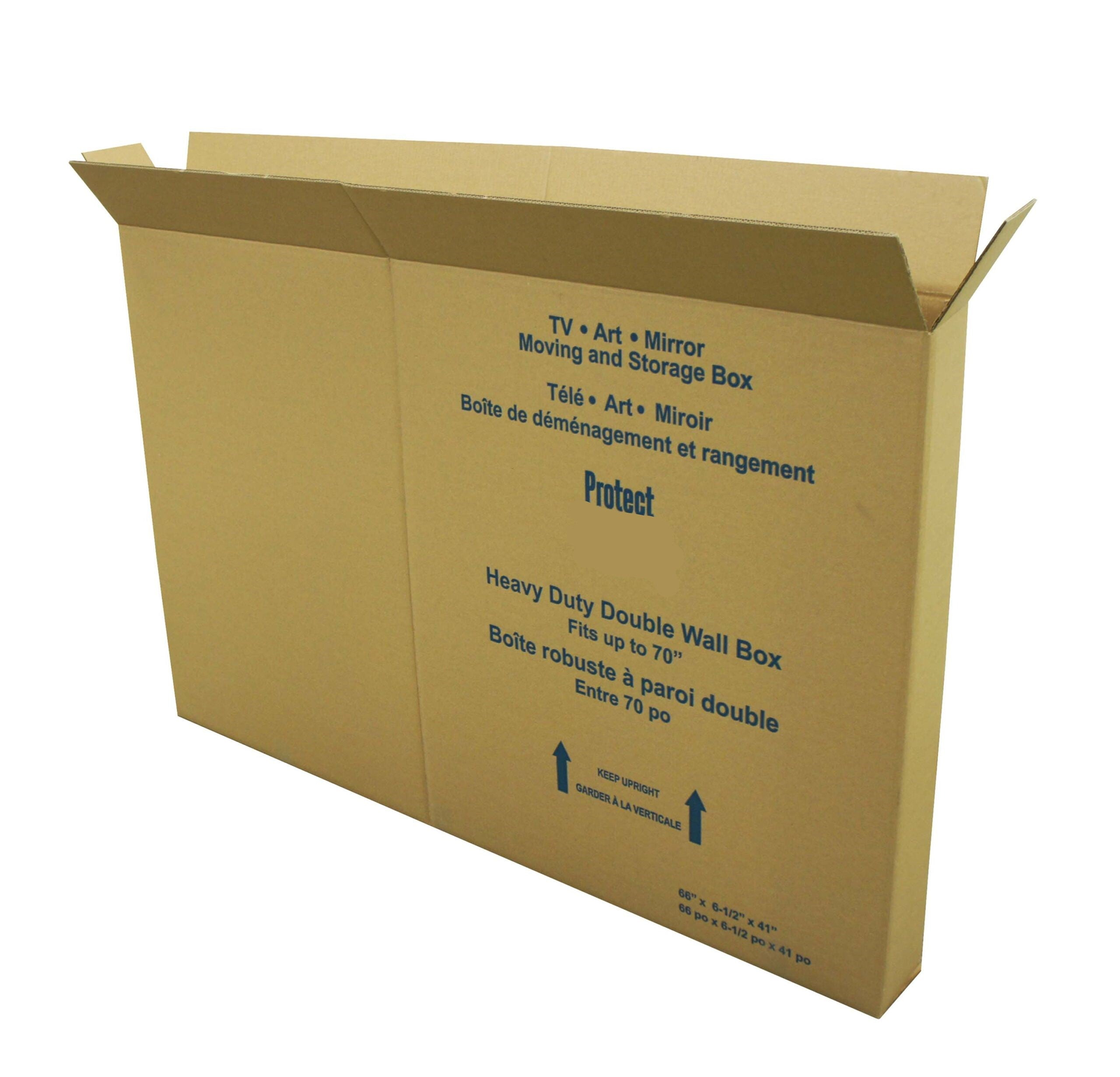 pack of 2 tv moving boxes
