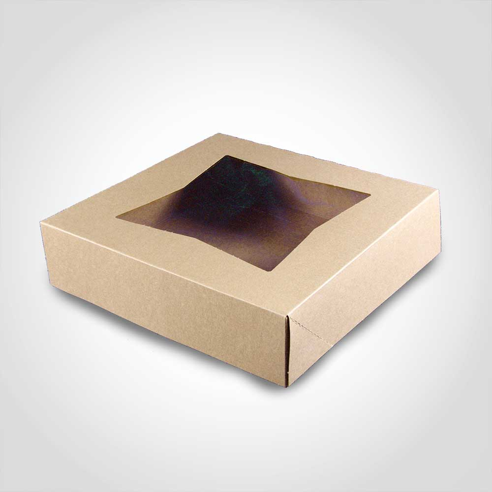 pie boxes with window