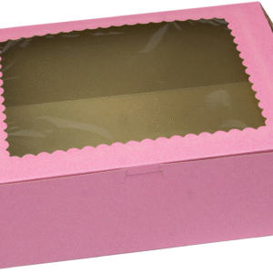 pink pie boxes