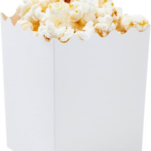 white popcorn boxes bulk